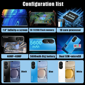 Nuovo Smartphone P60 Pro Versione Globale <span class=keywords><strong>2022</strong></span>, 7.8 Pollici, Deca Core, 5600mAh, 16GB+512GB, Dual SIM, Schermo Intero, Android 11 - Product Image 2