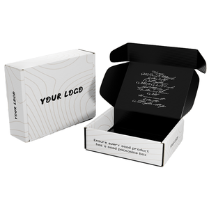 Boîtes d'enveloppe d'emballage personnalisées Boîtes d'expédition de vêtements au détail de luxe Emballage postal d'emballage de cadeau personnalisé Boîtes en papier - Product Image 1