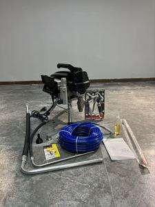 Fabrieksdirect Professionele Elektrische Airless Drukspuit 2200W Borstelloos 0.027 Spuitmond 3000psi 10m Slang Verfspuit - Product Image 3