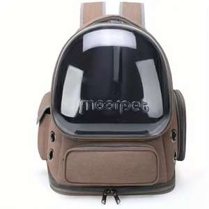 Portable <b>Pet</b> Travel Bag Large Capacity Visible Space Capsule Style cat <b>Backpack</b> Breathable Double-shoulder <b>Pet</b> <b>Backpack</b> - Product Image 2