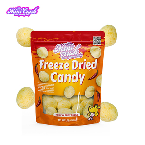 Caramelo de sabor a fruta crujiente gomoso de Mango Picante liofilizado Premium para exportación - Product Image 1
