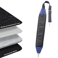 Sangle de remplacement transfrontalière pour sac de golf, à porter à l'épaule ou en bandoulière, avec coussinets d'épaule en nylon épais et imperméables pour garçons