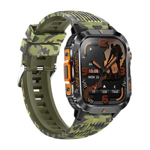Montre connectée intelligente d'extérieur HT36 avec écran HD de 2,01 pouces, lampe de poche, altimètre, pression atmosphérique, batterie de 540 mAh, étanche, GPS, montre connectée sportive - Product Image 5
