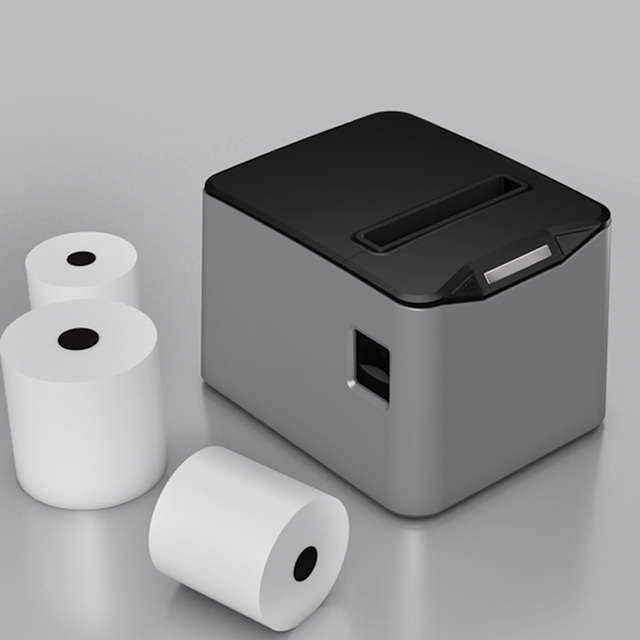 2026 Factory Supply 80mm Thermal Receipt Printer POS USB/LAN Receipt Printers  Compatible Windows/Android/Mac/Linux