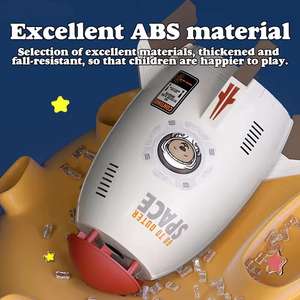 360 ° dönen Mini plastik uzay roket yağmurlama bahçe çim şelale yaz açık çocuk su oyun oyuncak kadar vuruyor - Product Image 5