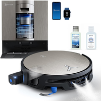 Aspirateur robot ECOVACS DEEBOT X12S OMNICYCLONE ZeroTangle sans sac auto-nettoyant à aspiration puissante et protection pour tapis – Vente en gros