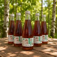 Bouteille en verre de 320 ml, carton de 6 bouteilles, boisson à la racine de Kudzu, extrait de Pueraria Lobata, boisson botanique pour le bien-être