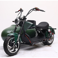 Motocyclettes électriques classiques vintage de qualité supérieure, fabriquées en Chine, vente en gros, moto à trois roues avec side-car, moto à side-car