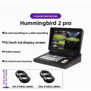 <span class=keywords><strong>AVMATRIX</strong></span>/Maituos Hummingbird 10,1 pouces, quatre canaux pour le streaming, l'enregistrement, la diffusion en direct, multi-caméras, image dans l'image - Product Image 2