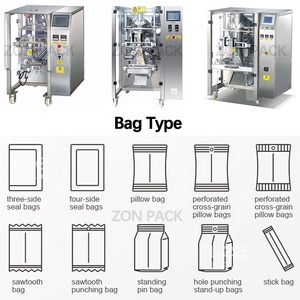 Machine automatique <span class=keywords><strong>de</strong></span> conditionnement vertical pour chips et snacks, capacité 250 grammes ou 500 grammes, avec remplissage à l’azote - Product Image 4