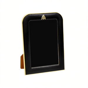 Beltrami Handmade Silver Plated Rectangle Photo <b>Frame</b> <b>with</b> Embossing <b>Printing</b> Made in Italy Wood Backing - Product Image 2