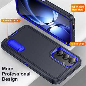 Funda Protectora Antigolpes de Grado Militar con Protección de 360 Grados Compatible con <span class=keywords><strong>Samsung</strong></span> <span class=keywords><strong>Galaxy</strong></span> <span class=keywords><strong>S22</strong></span> S26 A53 5G con Soporte - Product Image 3