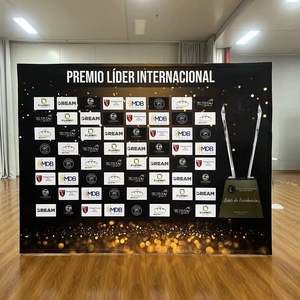 บูธถ่ายภาพพกพา ขนาด 8 ฟุต 10 ฟุต 20 ฟุต พร้อมฉากหลังแบบพับได้ โครงอะลูมิเนียม ป้ายสเต็ปแอนด์รีพีท สำหรับงานแสดงสินค้า จัดนิทรรศการ จากประเทศจีน - Product Image 4