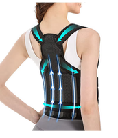Correcteur de posture pour femmes et hommes : soutien dorsal pour soulager les douleurs du haut du dos et des épaules