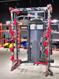 Máquina Multifuncional Freeman Comercial Todo en Uno: Power Rack, Cable Crossover, Combinación <span class=keywords><strong>de</strong></span> Sentadillas y Máquina Smith - Product Image 2