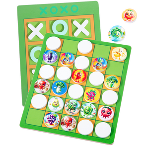 Nuovo Gioco Memoria Due in Uno X0 Montessori, Giocattolo Educativo Multifunzionale in Legno per Bambini 3-6 Anni Unisex - Product Image 6