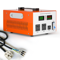 Regulator/Stabilizer Tegangan TANGGUO 110v 220v 150v-250v AVR Regulator Tegangan Otomatis 5000w Otomatis Penuh Satu Fasa