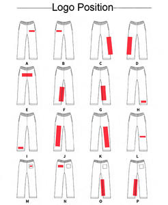 Pantalon de jogging décontracté en molleton de coton et polyester YUCE, couleur charbon de bois, coupe droite, pour homme, avec taille élastique - Product Image 6