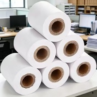 Rouleau de papier thermique de qualité supérieure sans BPA, personnalisé, pour imprimante de reçus de caisse enregistreuse, de factures et de cartes de crédit