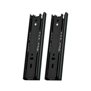 Ultrakurze Kaltgewalzte Stahl-Gleitschiene <span class=keywords><strong>Mini</strong></span> 45mm Breite Dreiteilige Kleine Schubladenführung Schrank-Hardware-Zubehör - Product Image 5