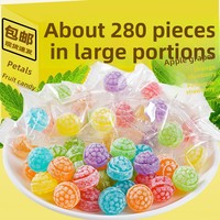Collations Halal Emballées Individuellement, Bonbons Durs aux Saveurs de Fruits, Idéaux pour les Mariages, Alimentation Décontractée Rafraîchissante, Grand Format