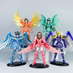 Figuras de acción de anime <span class=keywords><strong>Saint</strong></span> <span class=keywords><strong>Seiya</strong></span> en caja de color, adornos de escritorio de dibujos animados - Product Image 2