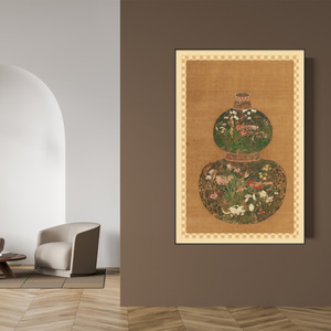 Quadro di Lusso in Stile Nordico <span class=keywords><strong>con</strong></span> <span class=keywords><strong>Stampa</strong></span> ad Acquerello, Natura Morta Floreale <span class=keywords><strong>su</strong></span> Tela <span class=keywords><strong>con</strong></span> Cornice in Lega di Alluminio - Product Image 5