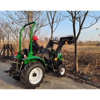 Tractor Agrícola 4x4 de 25HP, Modelo J M-254, Motor EPA Tier IV, Transmisión por Engranajes, Bomba de Alta Productividad, Estilo Americano