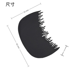 Tối ưu hóa chân tóc lược chuyên nghiệp thương hiệu tư nhân bền tái sử dụng bột xây dựng sợi tóc lược chuyên nghiệp Salon công cụ - Product Image 2