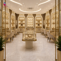 Vitrine à bijoux moderne avec éclairage LED Sundo, design innovant, kiosques à bijoux personnalisés pour centre commercial