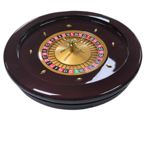 Roue de <span class=keywords><strong>roulette</strong></span> professionnelle en bois massif de haute qualité de 22 pouces, modèle QL-RW-22, personnalisable - Product Image 1