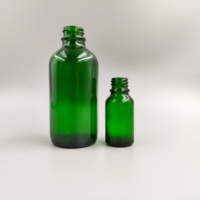 Bouteilles en verre colorées, vides, à la mode, vente en gros d'usine, 5ml,10ml,15ml,20ml,30ml,50ml,100ml,120ml
