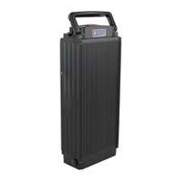 XRH Modell 32E E-Bike Akku 18650 21700 Gepäckträger 36V 48V 52V 20Ah 30Ah 40Ah Gepäckhalter Rücklicht Li-Ionen BMS Elektrisch