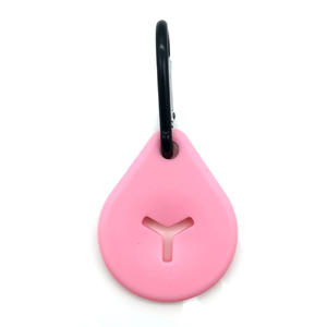 Porte-sacs à déjections canines biodégradables en silicone, distributeur mains libres avec poignée, collecte de sacs à déchets pour animaux de compagnie écologiques - Product Image 6