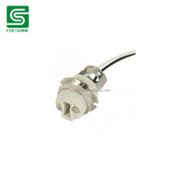 Douille en porcelaine Colshine G9 pour ampoule halogène E27/GU10, compatible LED, AC 165-265V, garantie 2 ans, 2A, sécurité pratique