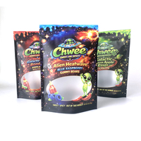 Bolsas de Embalaje de Alimentos Personalizadas con Impresión Mate, Tacto Suave, de Aluminio, para Dulces y Snacks, con Cierre Hermético, Aptas para Alimentos, de 8 oz, Tipo Stand-Up
