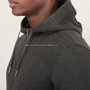 OEM ODM Hommes 100% coton 500gsm sweats à capuche surdimensionnés vierges impression bouffante personnalisée logo grande taille pull unisexe sweat à capuche respirant - Product Image 1