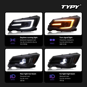 Faros Delanteros LED TYPY para Subaru Forester 2013-2018, Luz de Circulación Diurna, Accesorios Automotrices - Product Image 3