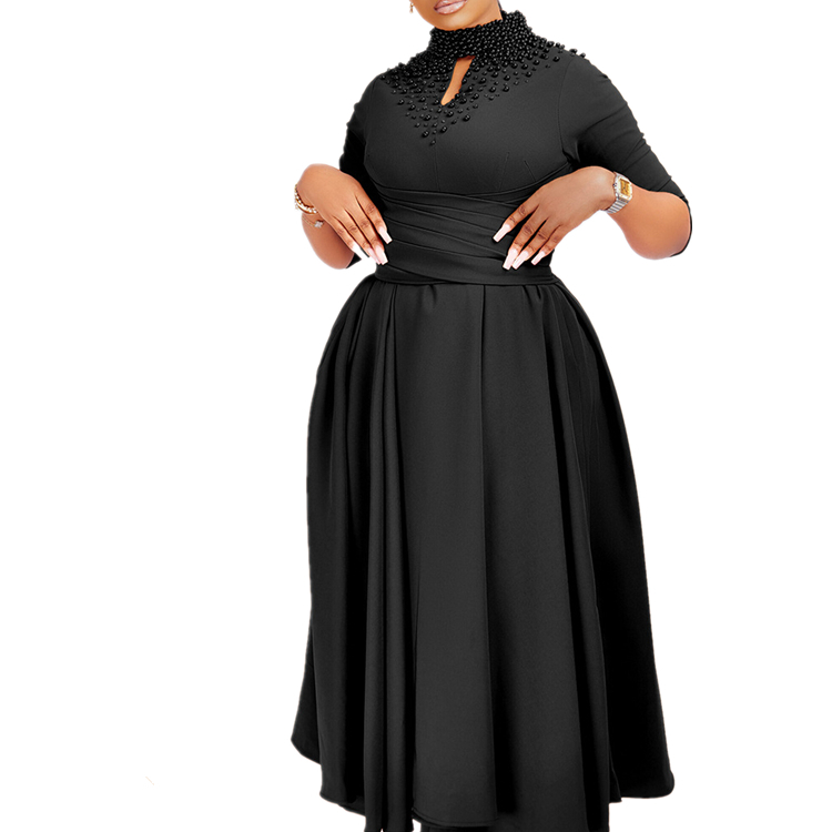 Wholesale women clothing whole casual women dress church dresses for Black women,2 Pieces