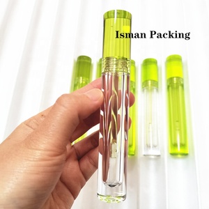 Flaconi per Lucidalabbra in Cristallo Trasparente <span class=keywords><strong>Verde</strong></span>, Contenitori per Lip Gloss con Applicatore, 6ml - Product Image 2