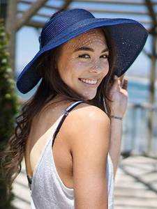 Chapeaux <span class=keywords><strong>pare</strong></span>-<span class=keywords><strong>soleil</strong></span> OEM pour femmes, à large bord, en paille, avec ouverture pour queue de cheval, pliables et compressibles, pour l'été et la plage, protection supérieure vide, pour le voyage - Product Image 4