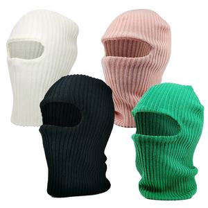 कस्टम डिजाइन 1-छेद कढ़ाई स्की मास्क डिजाइनर ऊनी बालक्लावा फेसपैक के लिए डिजाइन 1-छेद कढ़ाई - Product Image 3