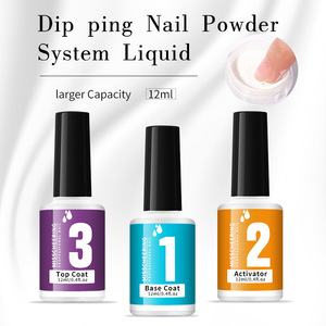 Activateur de poudre acrylique 12 ml à marque privée, gel UV, couche de finition et de base à séchage rapide pour poudre à ongles - Product Image 4