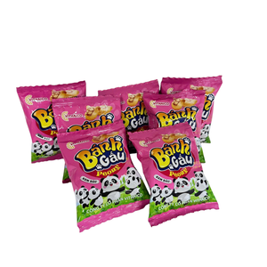Peony Bear Strawberry Cream Cake Biscuits by Vithaico Vietnam Delicious Crispy Cookies Sweet Snack Pack 24g Wholesale Supply - Product Image 5