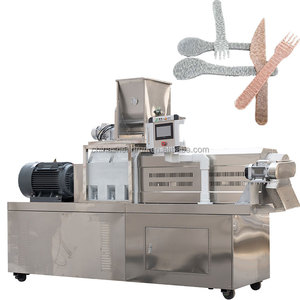 เครื่องทำขนมขบเคี้ยวอัตโนมัติรุ่นใหม่ SHENGRUN ผลิตภัณฑ์คุณภาพสูง ปลอดภัยสำหรับอาหาร น้ำหนักเบา ผลิตขนมเค้ก <span class=keywords><strong>ข้าว</strong></span>โพ<span class=keywords><strong>ด</strong></span>บด และภาชนะใส่อาหาร กำลังการผลิต 500 กก./ชม. - Product Image 5