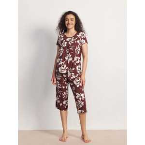 Pijamas de Bambú Románticos Personalizados para Mujer, Conjuntos de Pijamas Cortos, Conjuntos de Pijamas al por Mayor de Manga Larga y Suaves - Product Image 4