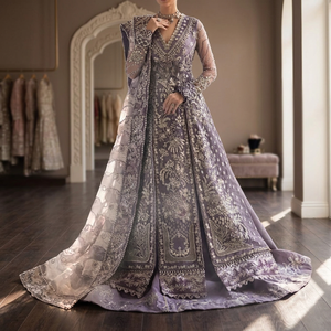 Wholesale Supplier Fashion Designer New Bridal Wedding <b>Dress</b> Crystal Flowers Embroidery Plus Size Floor-Length A-Line Silhouette - Product Image 2