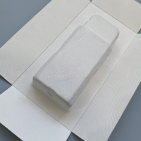 Support intérieur en pulpe moulée sur mesure pour flacon de parfum, doublure en pulpe de papier pour emballage cadeau de flacons de parfum, cosmétiques et huiles essentielles