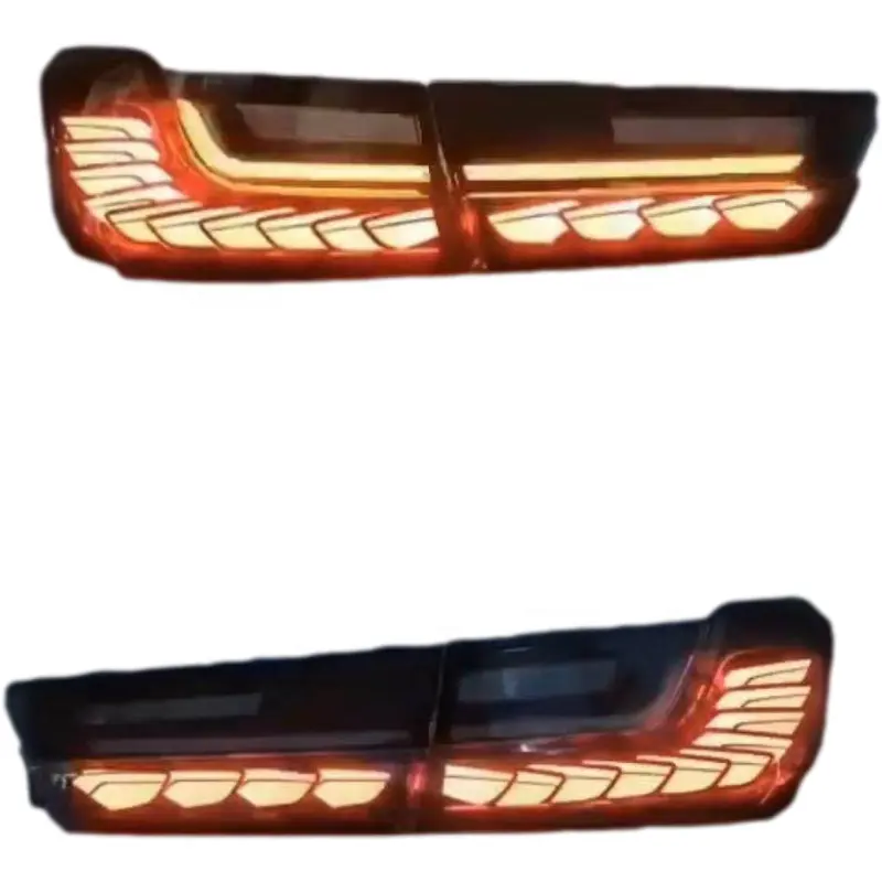 Yüksek kaliteli ejderha ölçekli tam OLED taillamp arka lambası rearlamp arka işık BMW 3 serisi G20 G28 kuyruk lamba ışığı 2019-2020