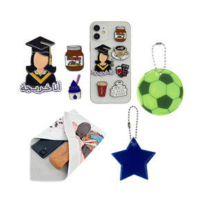 พวงกุญแจพีวีซีเรืองแสงแบบกำหนดเองของ Boce ผ้าวิเศษ ชุดของขวัญส่งเสริมการขายสุดสร้างสรรค์ - Product Image 6